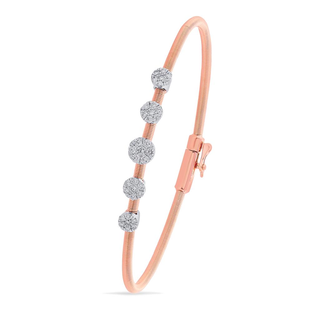 Buy 18 Karat Gold & Diamond Bracelet