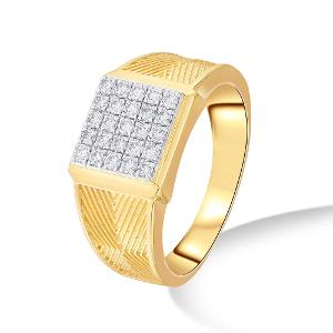 Buy 14 Karat Gold & Diamond Ring