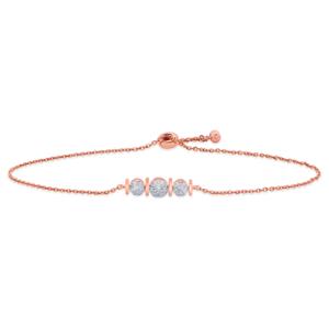 Buy 14 Karat Gold & Diamond Bracelet