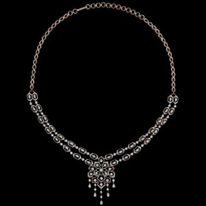 Buy 18 Karat Gold & Diamond Necklace