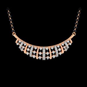 Buy 18 Karat Gold & Diamond Mangalsutra