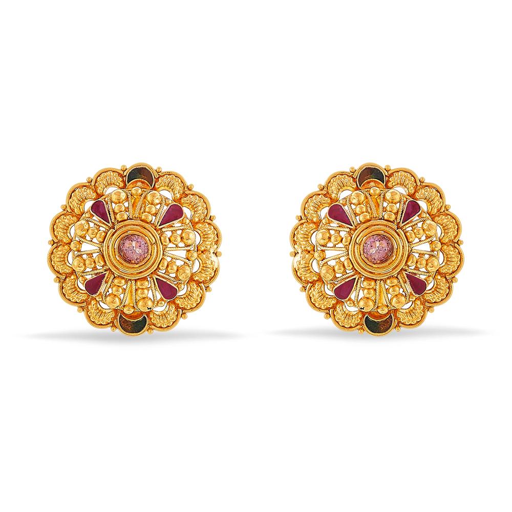 Buy 22 Karat Gold Earrings