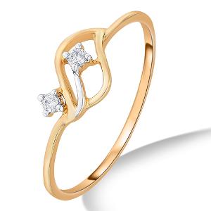 Buy 14 Karat Gold & Diamond Ring