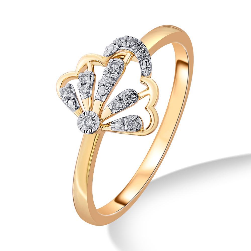 Buy Pretty Palm Diamond Ring