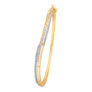Buy 18 Karat Gold & Diamond Bracelet
