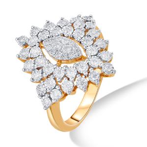 Buy 18 Karat Gold & Diamond Ring