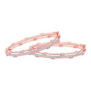Buy 14 Karat Gold & Diamond Bangles