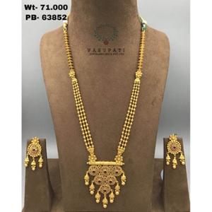 Buy 22 Karat Gold Necklace Set