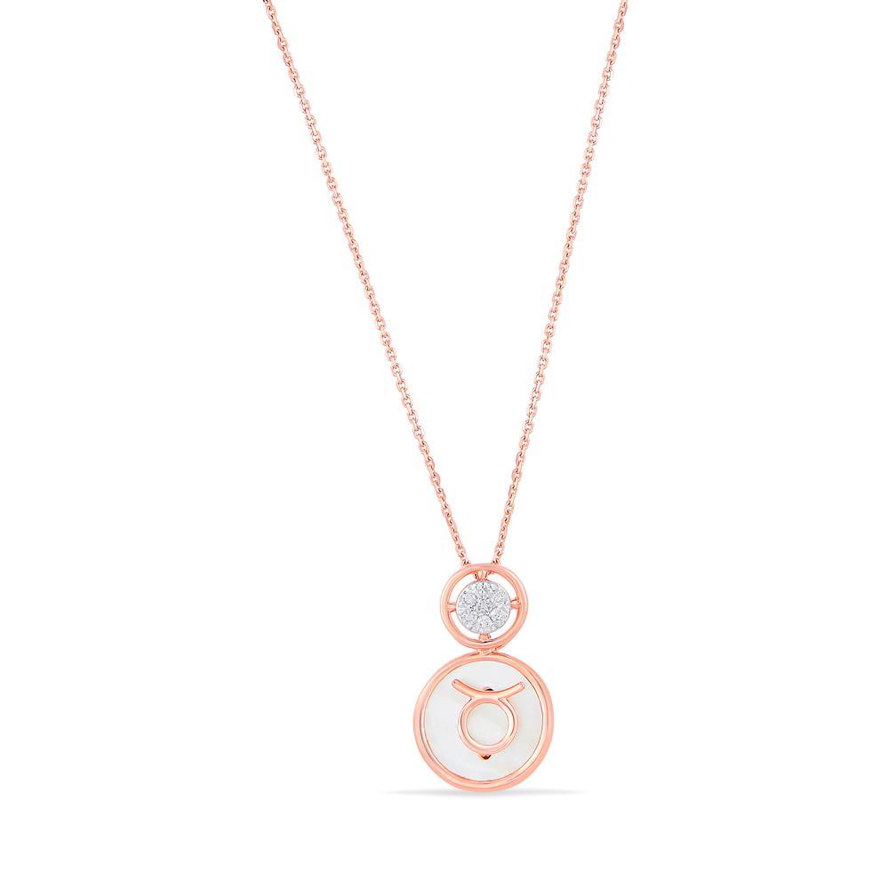 Buy Sun-Kissed Taurus Diamond Pendant