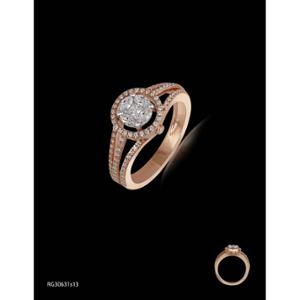 Buy 14 Karat Gold & Diamond Ring