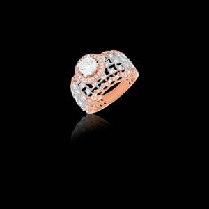 Buy 14 Karat Gold & Diamond Ring