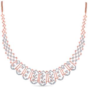 Buy 14 Karat Gold & Diamond Necklace