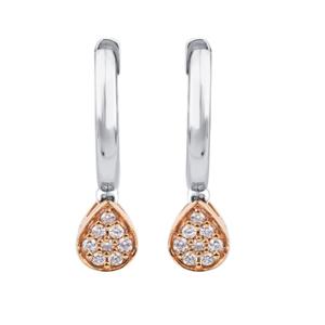 Buy 14 Karat Gold & Diamond Earrings