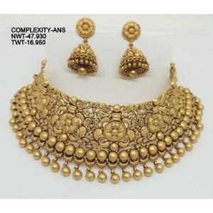 Buy 22 Karat Gold Necklace Set