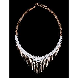 Buy 18 Karat Gold & Diamond Necklace Set