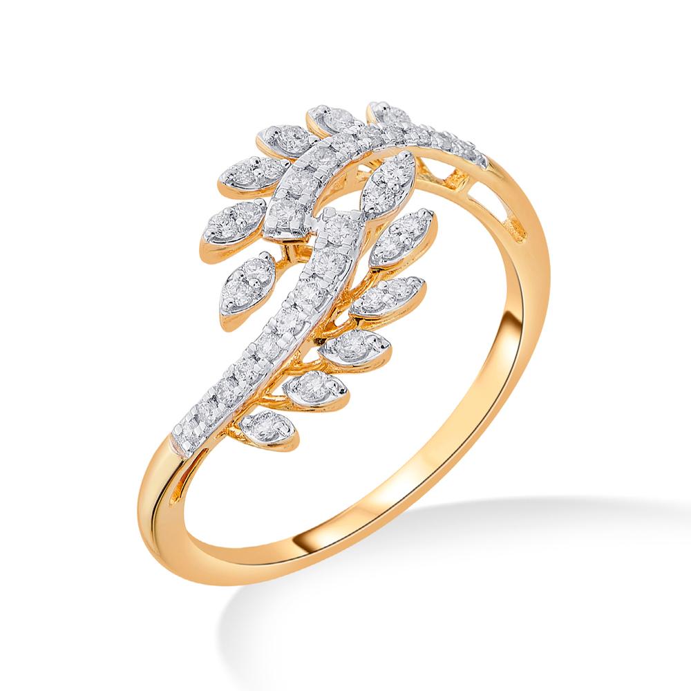 Buy 18 Karat Gold & Diamond Ring