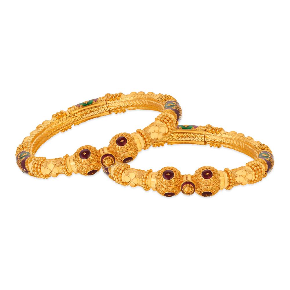 Buy 22 Karat Gold Bangles