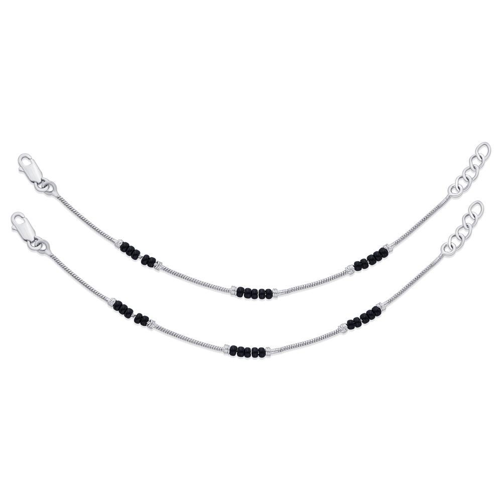 Buy Traditional Indian Silver Payal Anklets
