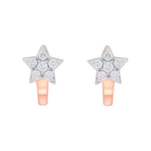 Buy 18 Karat Gold & Diamond Earrings