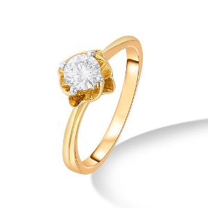 Buy 14 Karat Gold & Diamond Ring