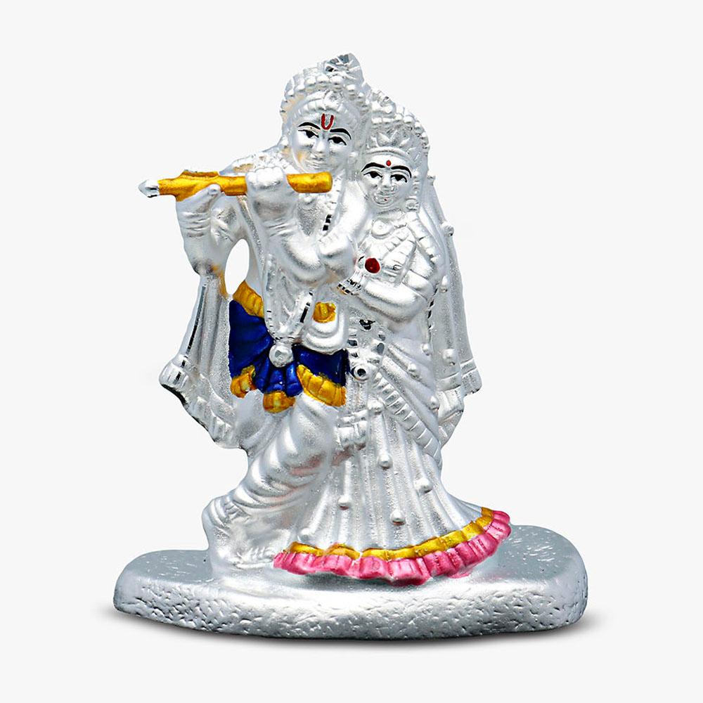 Radha Krishna God Idol | Idols - Reliance Jewels