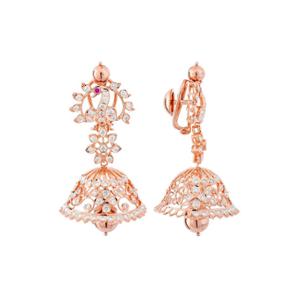 Buy 18 Karat Gold & Diamond Earrings