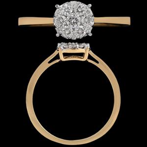Buy 18 Karat Gold & Diamond Ring