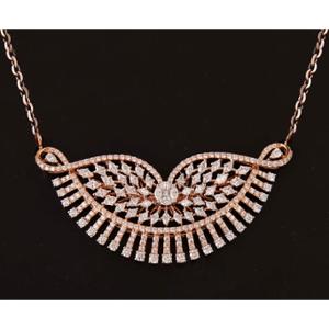 Buy 18 Karat Gold & Diamond Mangalsutra Pendant