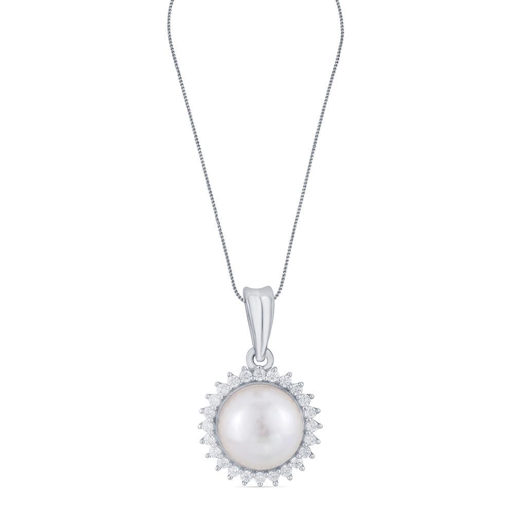 Buy Sunburst Pearl Necklace Pendant