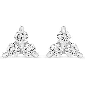 Buy 14 Karat Gold & Diamond Earrings
