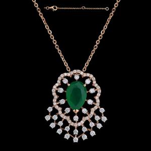 Buy 14 Karat Gold & Diamond Pendant
