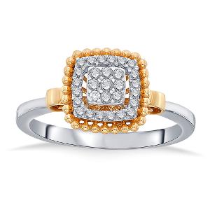 Buy 18 Karat Gold & Diamond Ring