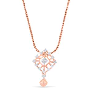 Buy 14 Karat Gold & Diamond Pendant