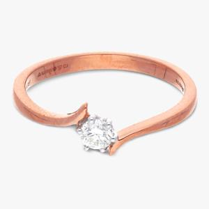 Buy Rose Gold Solitaire Diamond Ring