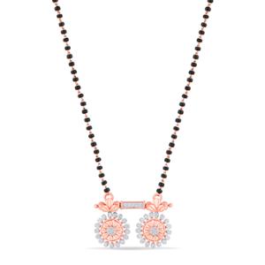 Buy 14 Karat Gold & Diamond Mangalsutra