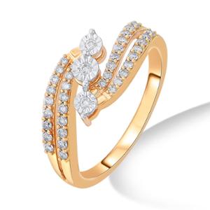 Buy Twirling Trio Diamond Ring