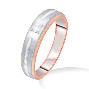 Buy PT950+18 Karat Gold Ring