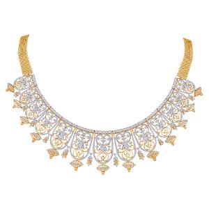 Buy 14 Karat Gold & Diamond Necklace