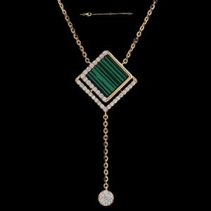 Buy 14 Karat Gold & Diamond Necklace