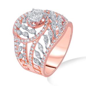 Buy 14 Karat Gold & Diamond Ring