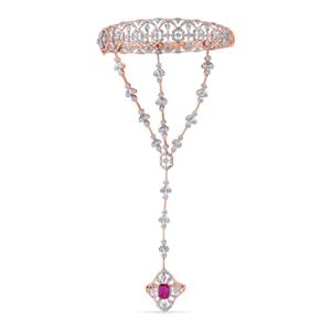 Buy 18 Karat Gold & Diamond Haath Phool