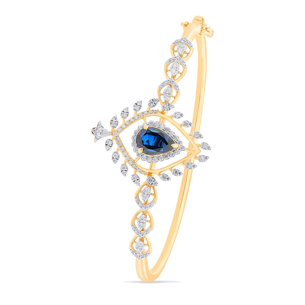 Buy 18 Karat Gold & Diamond Bracelet