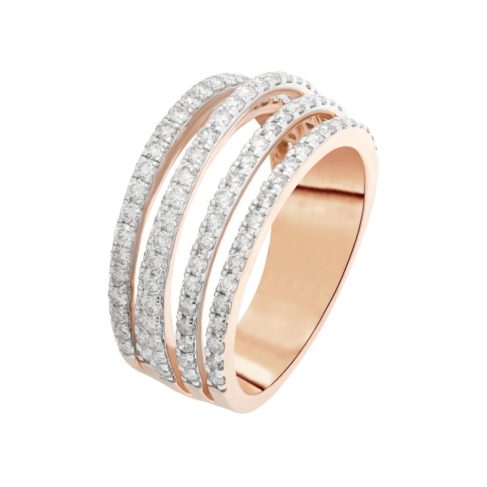 Buy 14 Karat Gold & Diamond Ring
