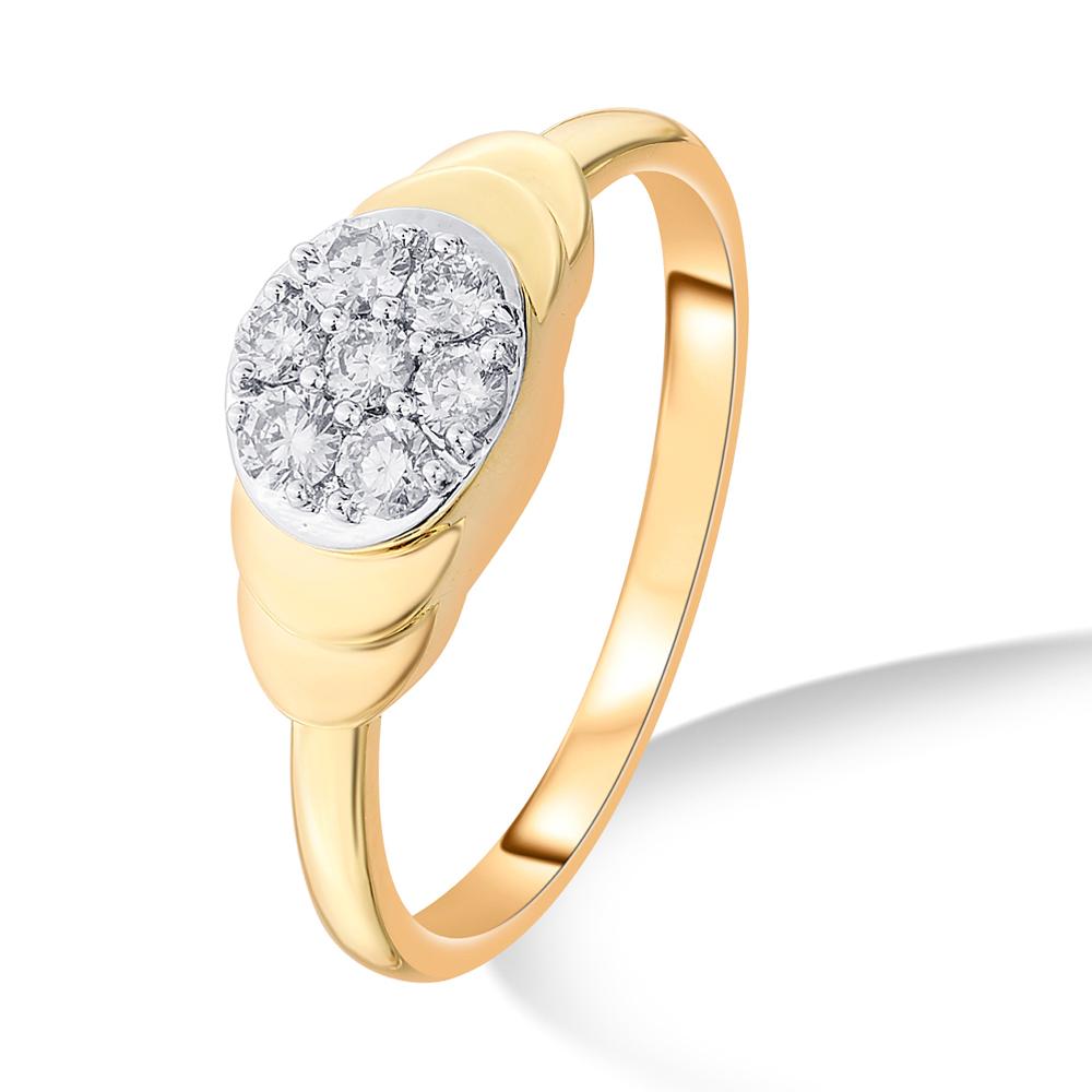 Buy 14 Karat Gold & Diamond Ring