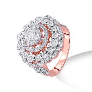 Buy 14 Karat Gold & Diamond Ring