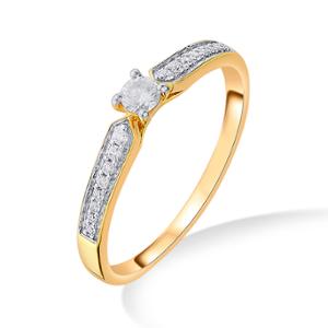Buy 18 Karat Gold & Diamond Ring